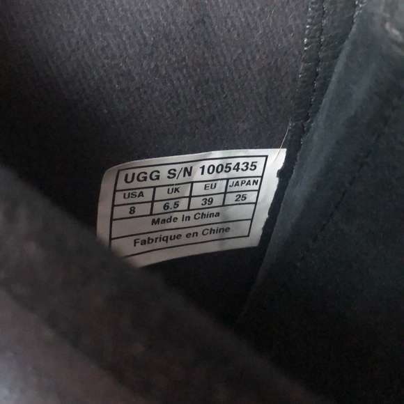 Ugg Silva Zip-Up Women’s Leather Boots - Picture 7 of 7